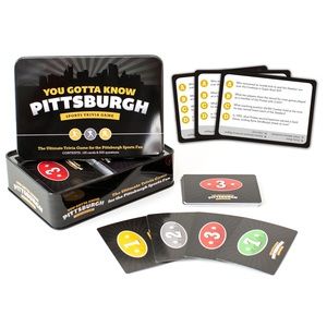 NWT You Gotta Know Pittsburgh Sports Trivia Game.